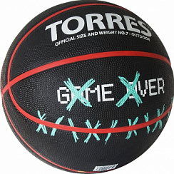 Мяч баскетбольный Torres Game Over B02217